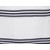 White with Navy Stripes